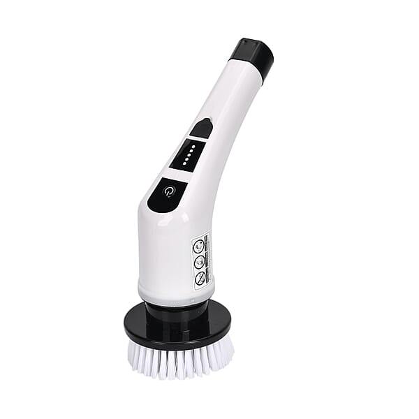 Homesmart 7 in1 Electric Spin Scrubber,  Multifunctional Cordless Cleaning Brush-, Handheld Spin Scrubbing, 7 Versatile Replaceable Brush Heads, Adjustable Long Handle