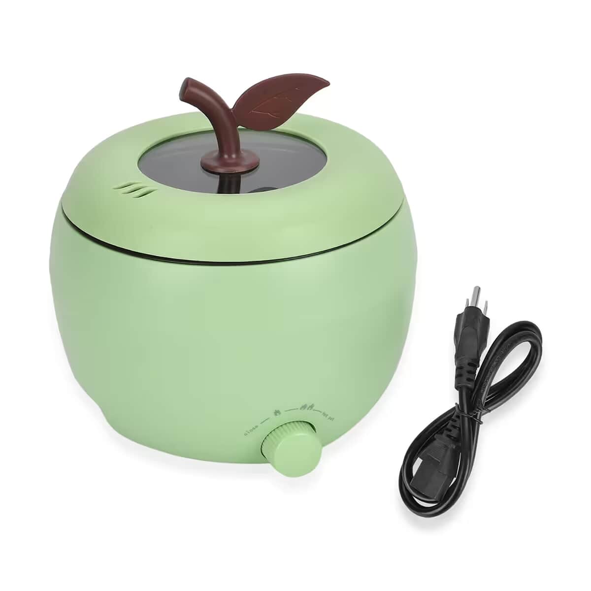 1.8L Electric Hot Pot and Rice Cooker - Green (450W, 110V UL PLUG) image number 0