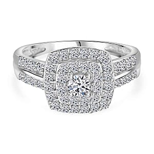 Luxuriant Lab Grown Diamond 0.75 ctw Ring in 10K Yellow Gold (Size 9.0)