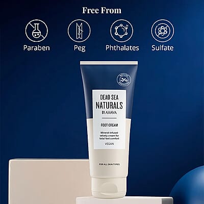 Dead Sea Naturals Foot cream 100ml - 2pk