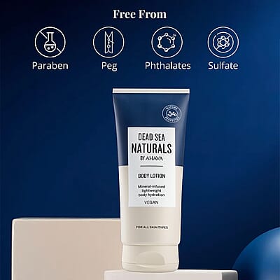 Dead Sea Naturals Body Lotion 200ml - 2pk