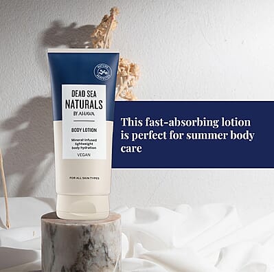 Dead Sea Naturals Body Lotion 200ml - 2pk