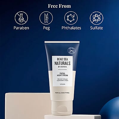 Dead Sea Naturals Night Cream 50ml - 2pk