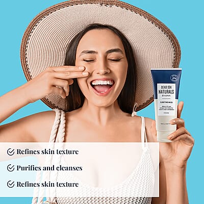Dead Sea Naturals Purifying Mask 100ml - 2pk