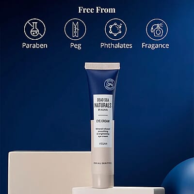 Dead Sea Naturals Eye cream 15ml - 2pk