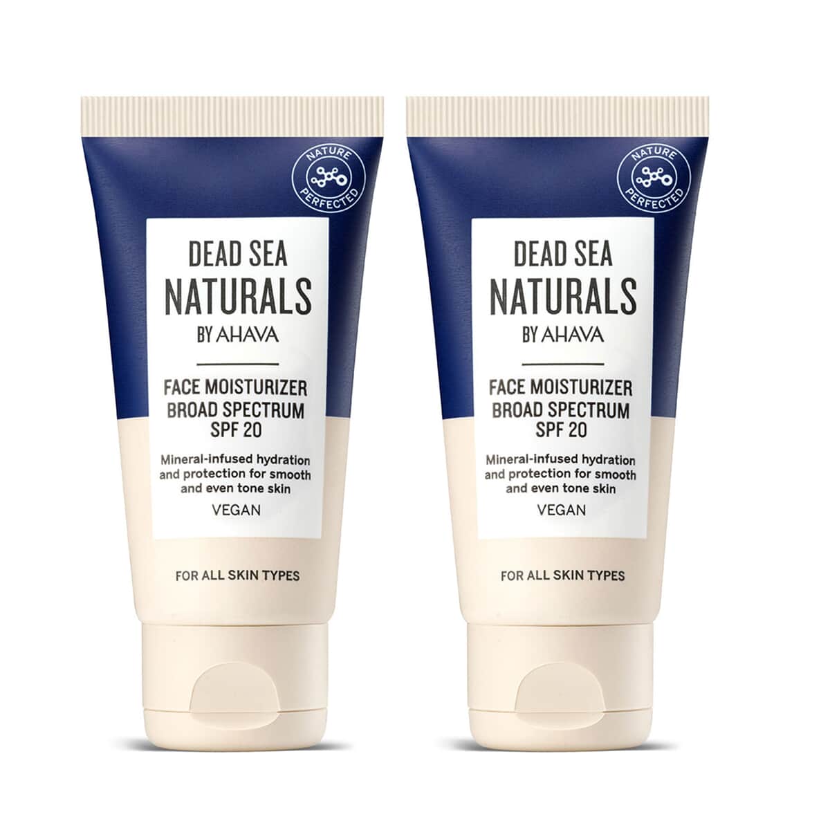 Dead Sea Naturals Day Cream SPF20 50ml - 2pk image number 0