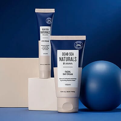 Dead Sea Naturals Day Cream SPF20 50ml - 2pk