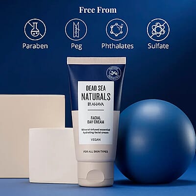 Dead Sea Naturals Day Cream SPF20 50ml - 2pk