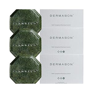 Dermabon Set of 3 Multi- Symptoms Psoriasis Cleanser Soap for Soothing (Ships in 3-5 Business Days)