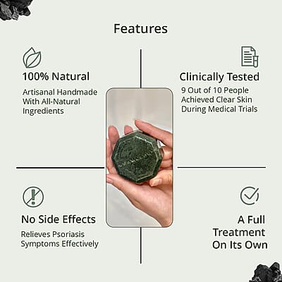 Dermabon Set of 3 Multi- Symptoms Psoriasis Cleanser Soap for Soothing