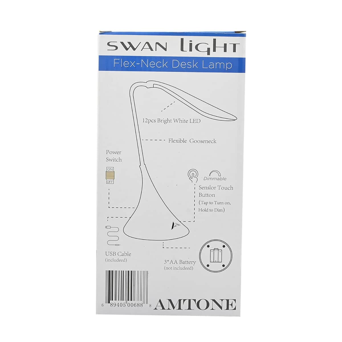 Amtone Swan Light Flex-Neck Desk Lamp image number 7