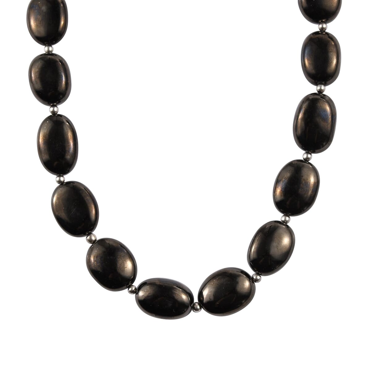 Shungite Beaded Necklaces Shungite Beaded Necklaces