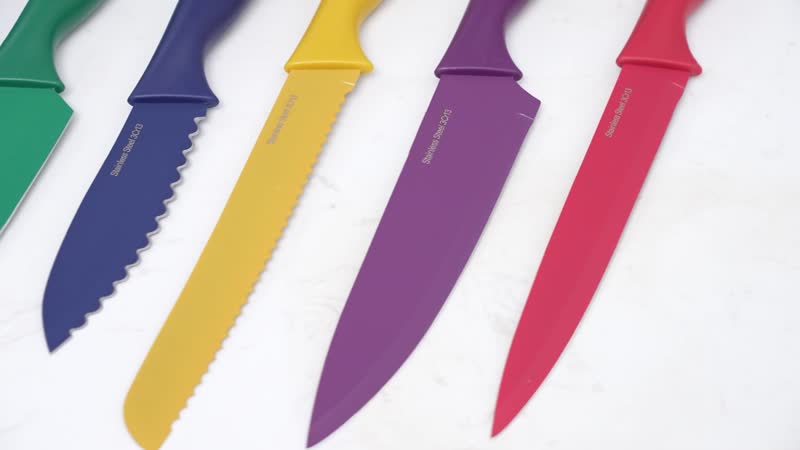 6pcs Multi-purpose Stainless Steel Kitchen Knife Set