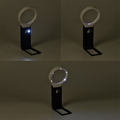 Portable, Adjustable, Foldable, Reading LED Magnifying Glass