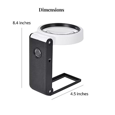 Portable, Adjustable, Foldable, Reading LED Magnifying Glass