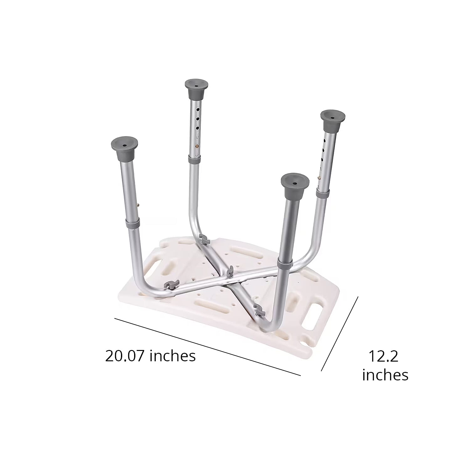 Bath Seat Chair with Shower Holder and Adjustable