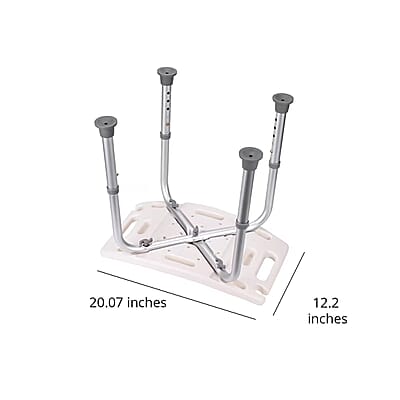 Bath Seat Chair with Shower Holder and Adjustable