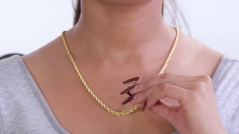Artisan Crafted 14K Yellow Gold Over Sterling Silver Link Chain Necklace 24 Inches 26.2 Grams