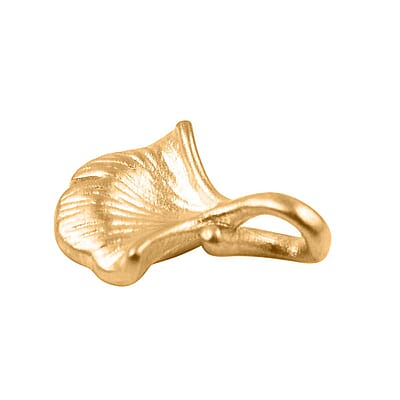 Electroform Sea Shell Pendant in 24K Yellow Gold