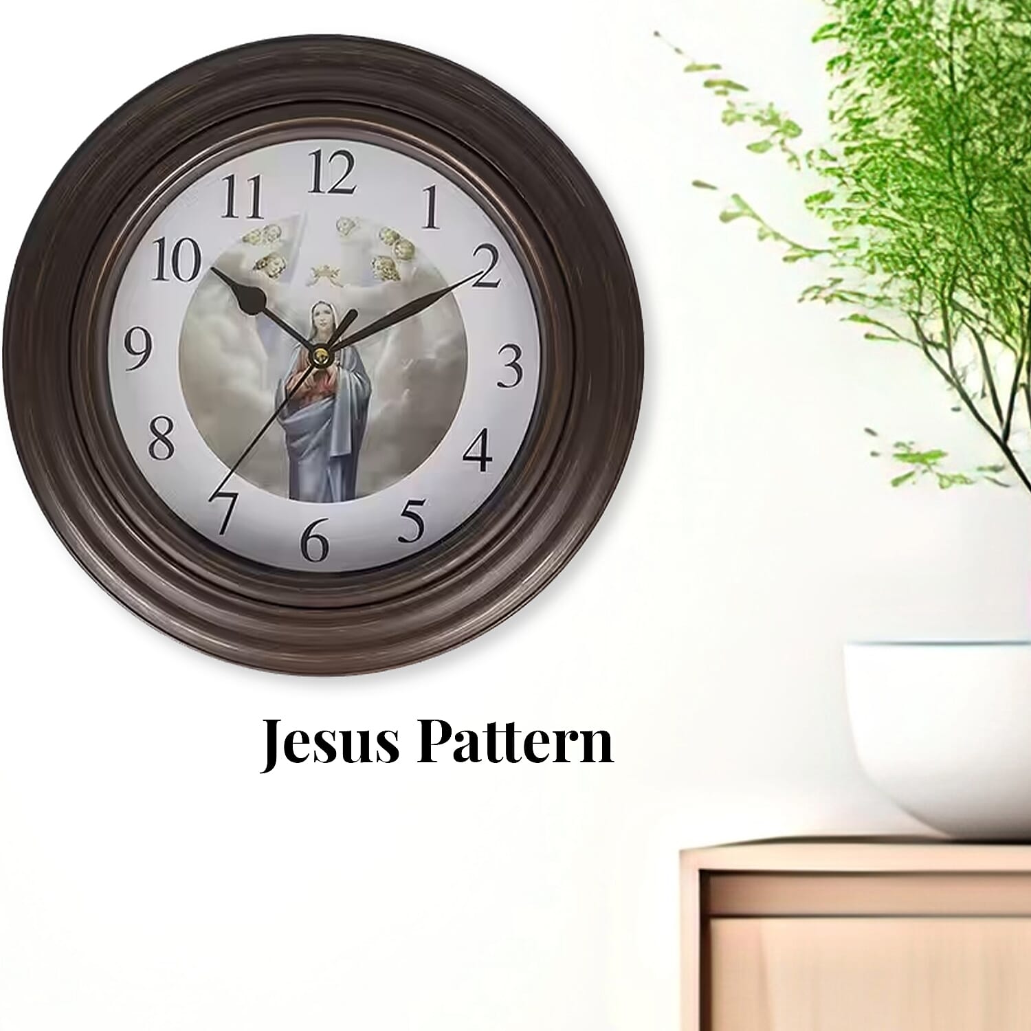 Brown Jesus Print - Product card gallery slide 4 (9432175214847)