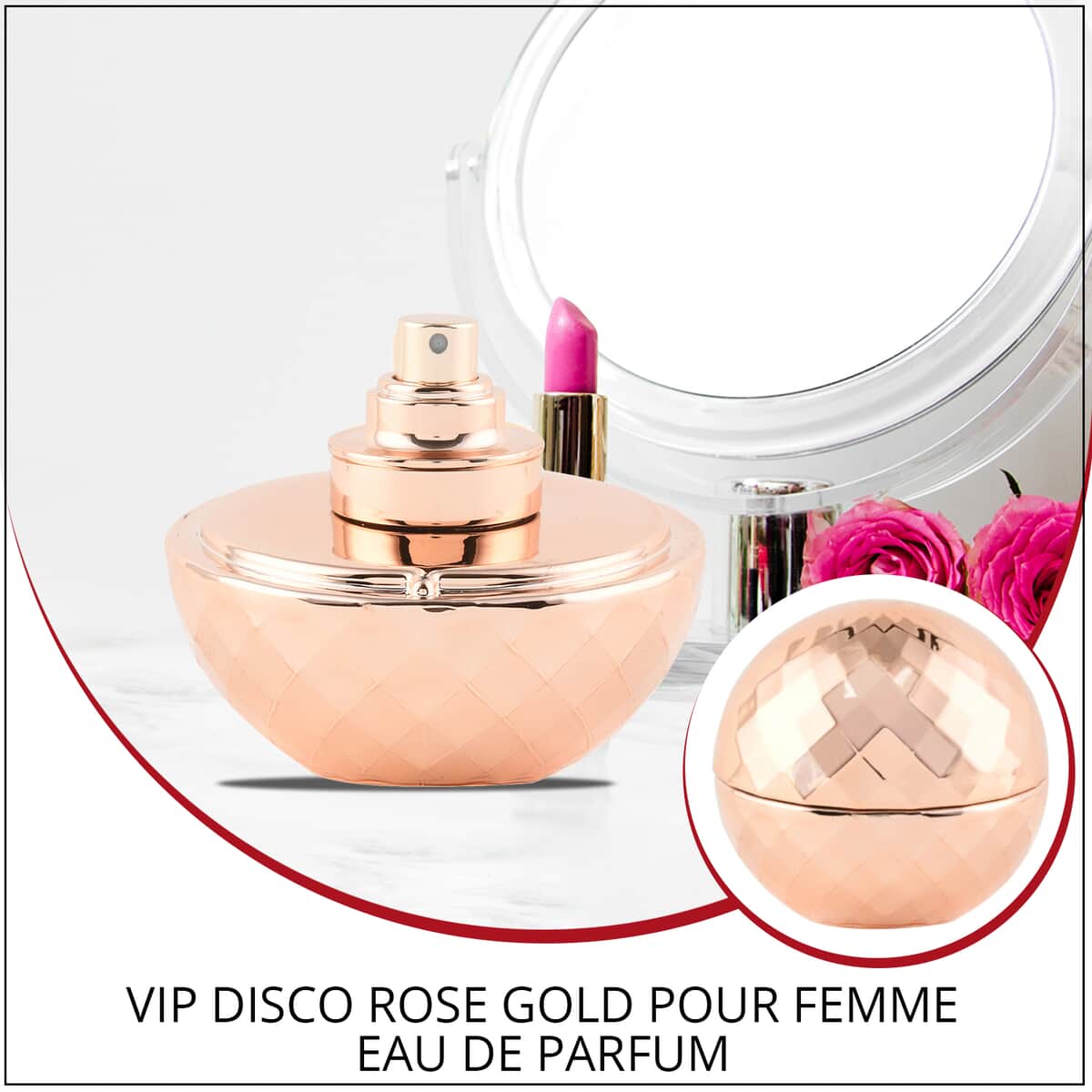 VIP DISCO ROSE GOLD POUR FEMME Paco Rabanne, Olympea 100ml Eau De Parfum image number 1