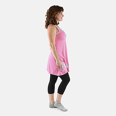 Lati Fashions Pink Martini House Dress - M