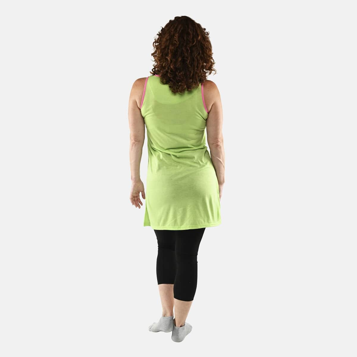 Lati Fashions Green Martini House Dress - L image number 1