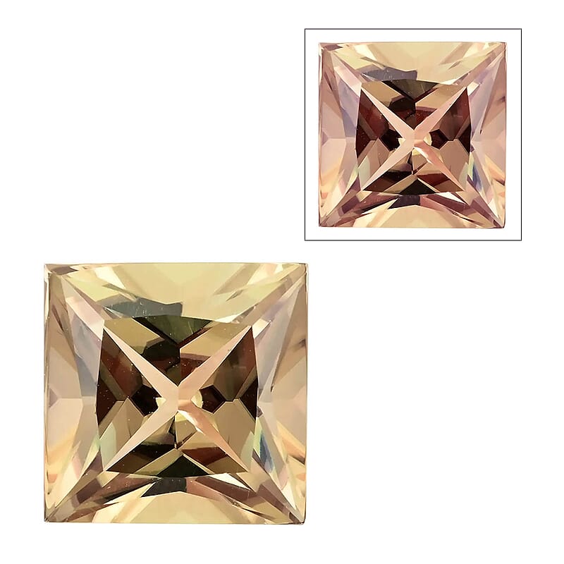 AAAA Turkizite (Sqr 8 mm) 3.00 ctw