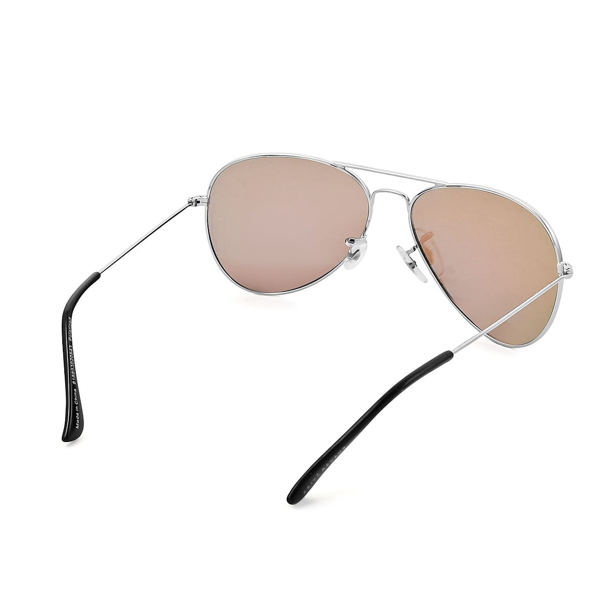 Prive Revaux Unisex Styles Light Blue Aviator Sunglasses with Case and Cleaning Cloth image number 2