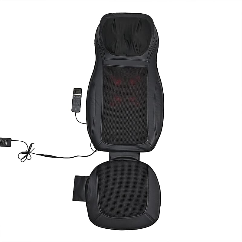 Shiatsu Neck and Back Massage Cushion with 8 Kneading Heads at Back