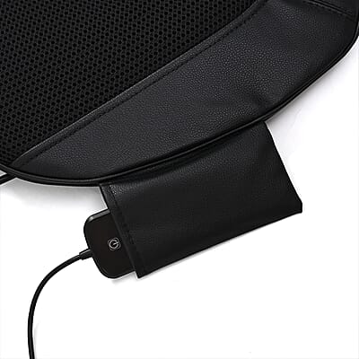 Shiatsu Neck and Back Massage Cushion with 8 Kneading Heads at Back