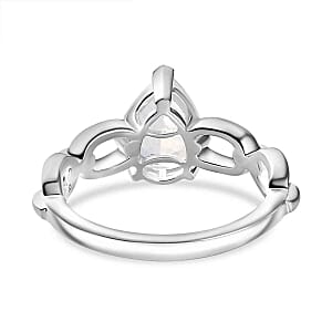 Rainbow Moonstone 1.59 ctw Ring in Sterling Silver (Size 11.5)
