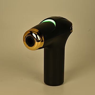 Soulsmart Rechargeable and Portable Massage Gun with 8 Replaceable Head - Black (30w, 7.4v)