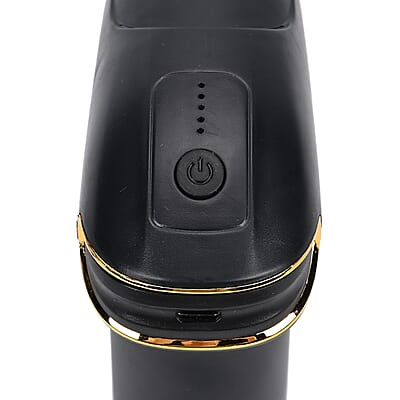 Soulsmart Rechargeable and Portable Massage Gun with 8 Replaceable Head - Black (30w, 7.4v)