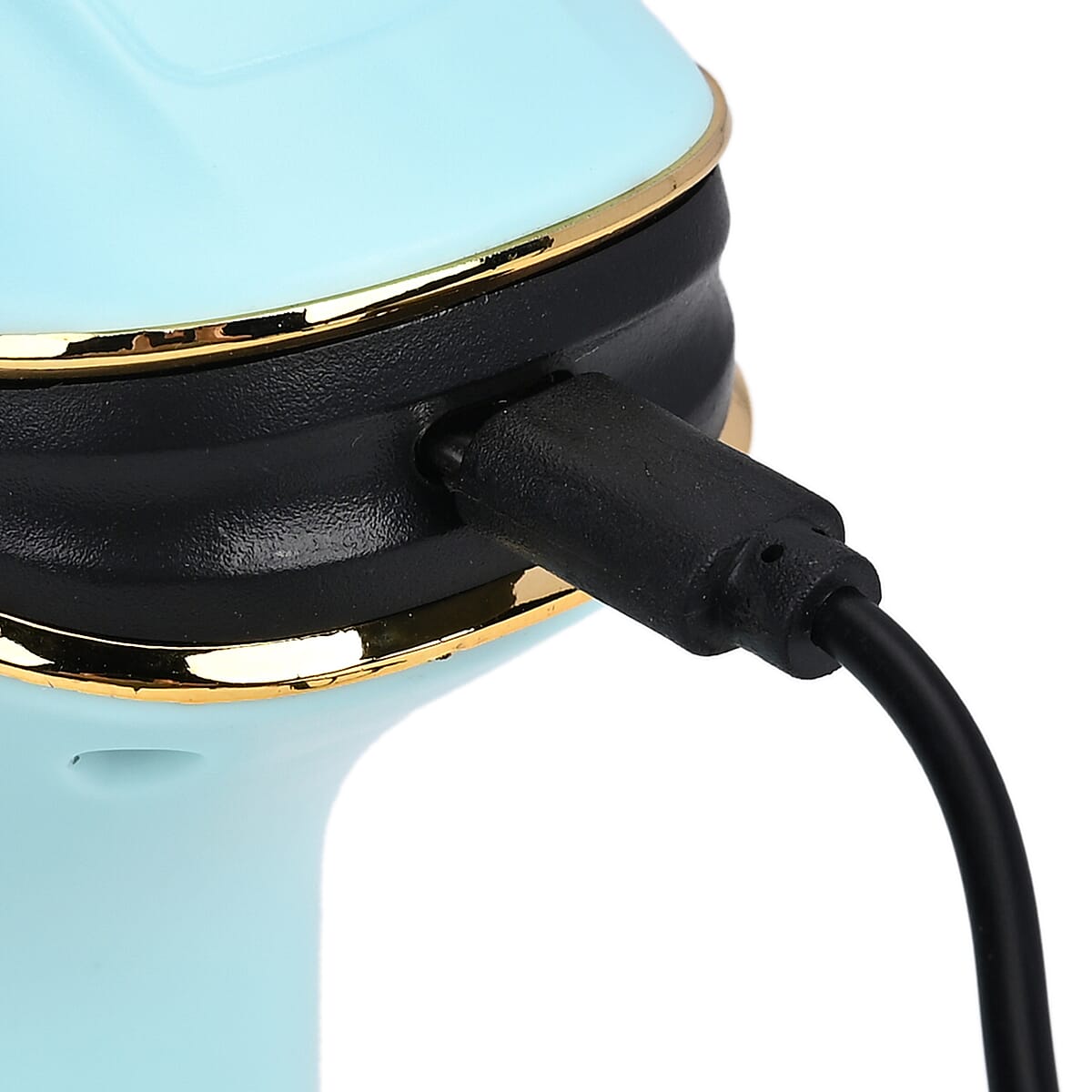 Soulsmart Rechargeable and Portable Massage Gun with 8 Replaceable Head - Sky Blue (30w, 7.4v) image number 7