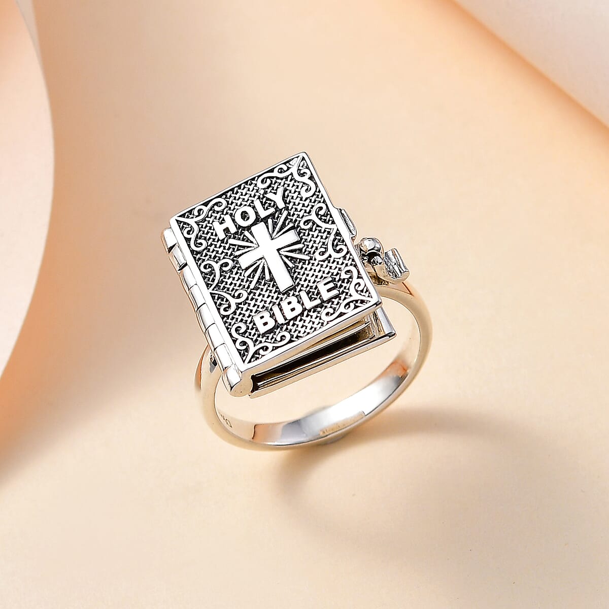 Sterling Silver Ring (Size 10.0) 7.50 Grams image number 1