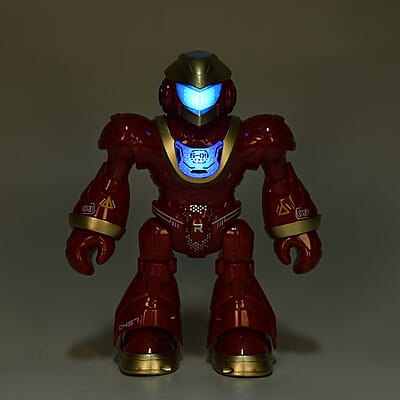 Remote Control Intelligent Programming Robot Toy - Red