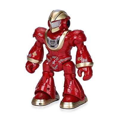 Remote Control Intelligent Programming Robot Toy - Red