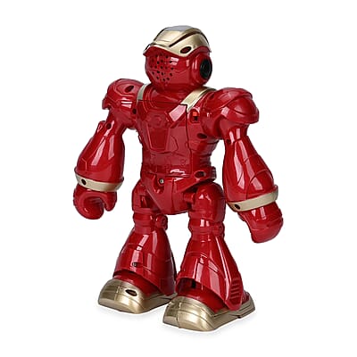 Remote Control Intelligent Programming Robot Toy - Red