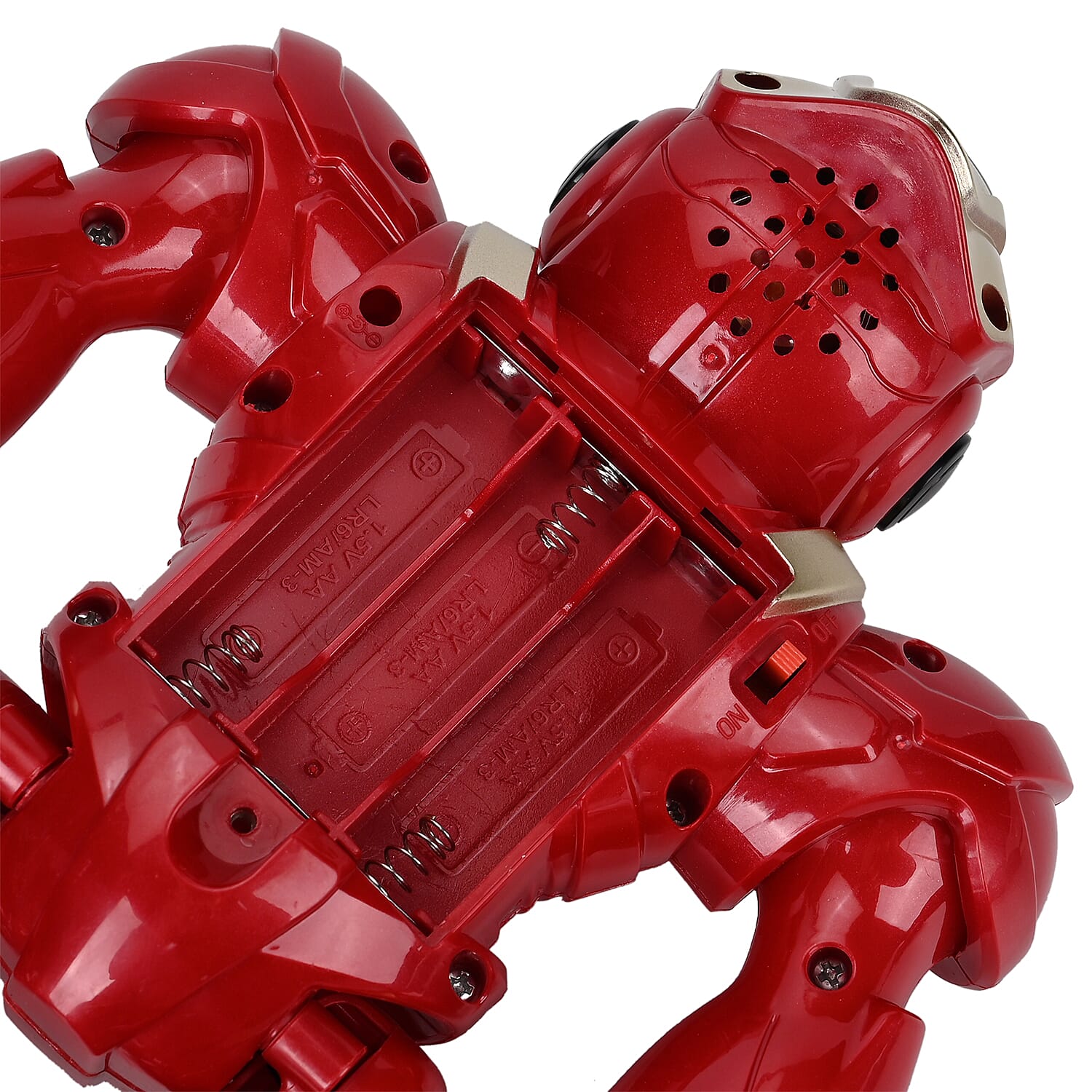 Remote Control Intelligent Programming Robot Toy - Red