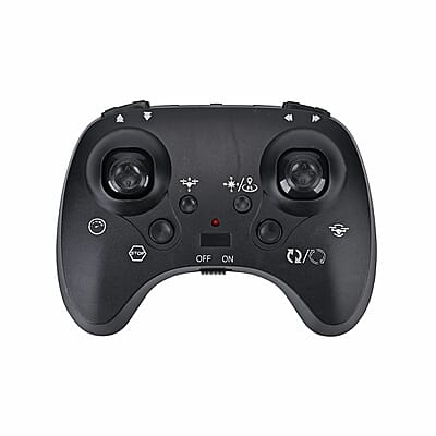 Remote-Controlled 4-Axis foam UFO with Gyroscope - Black
