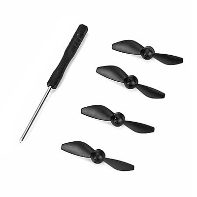 Remote-Controlled 4-Axis foam UFO with Gyroscope - Black