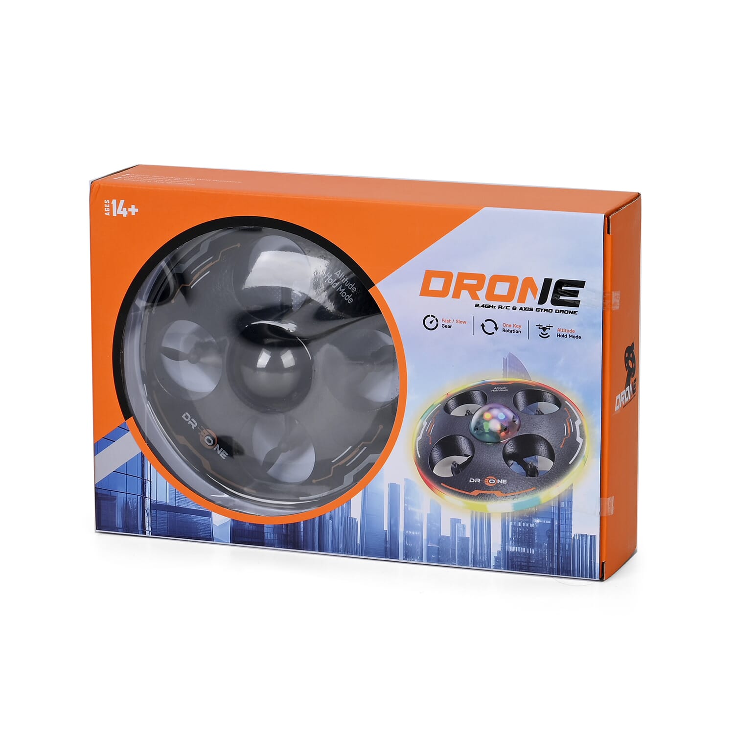 Buy Remote-Controlled 4-Axis foam UFO with Gyroscope - Gray