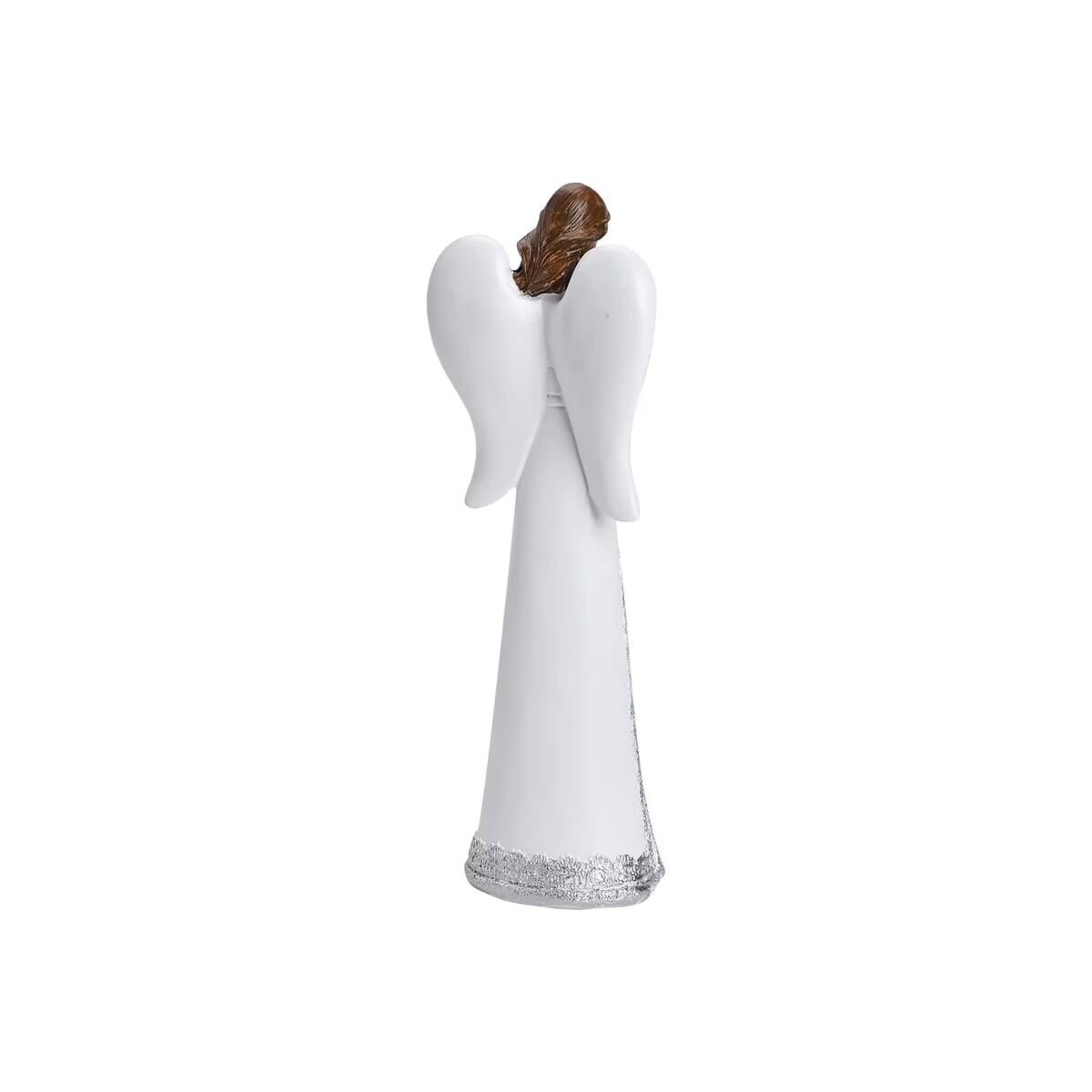 Resin Angel Holding Flowers Figurine (11.81") image number 8