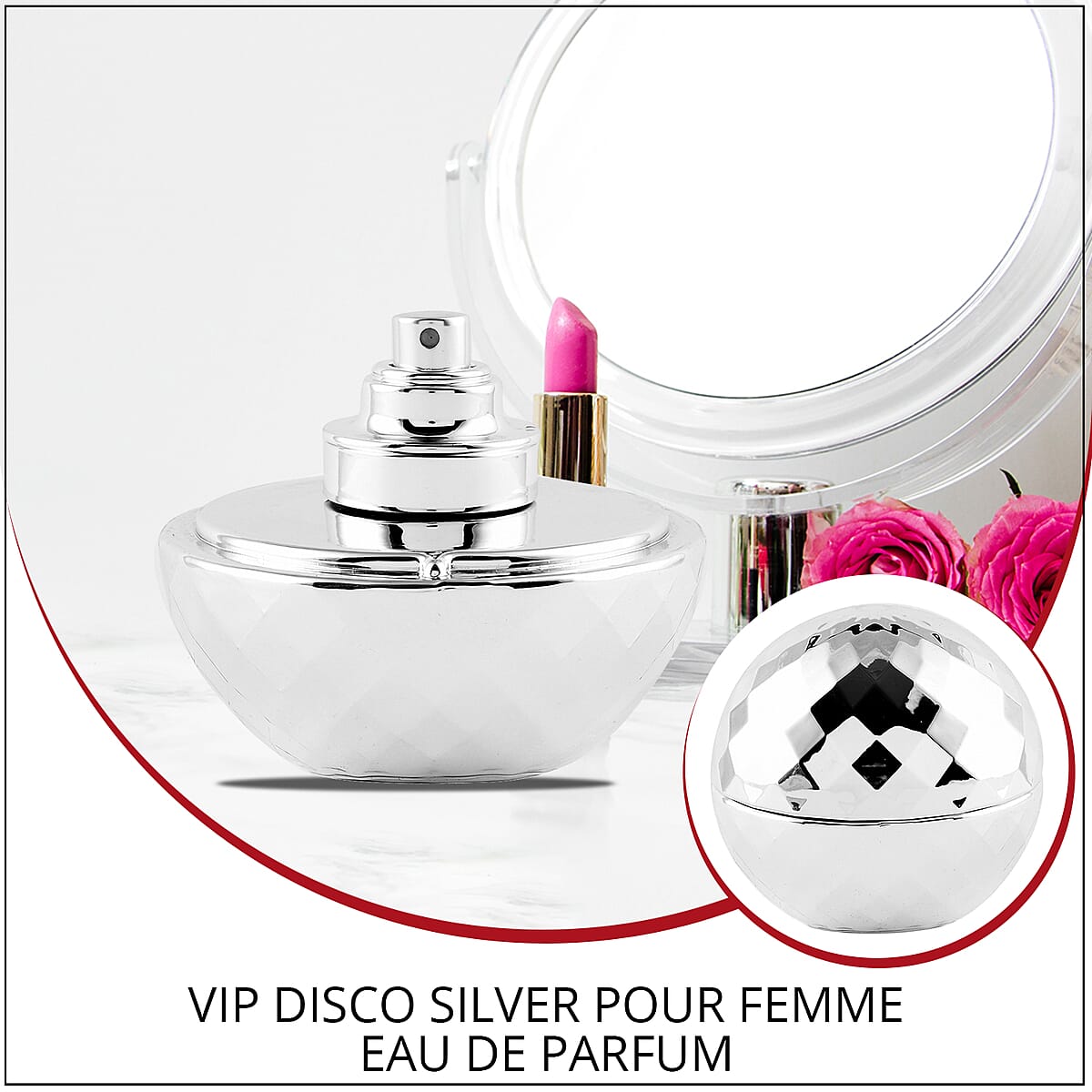 VIP DISCO SILVER POUR FEMME Mark Jacobs, Decadence 100ml Eau De Parfum image number 1