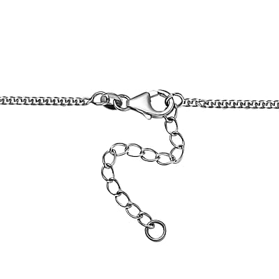D'Joy Andranomaro Green Apatite Waterfall Necklace 18-20 Inches in Rhodium Over Sterling Silver 10.40 ctw