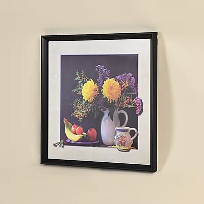 Decorative Flower Photo Frame