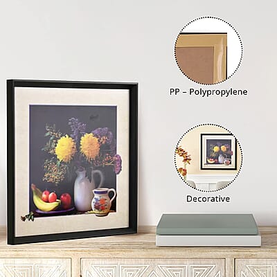 Decorative Flower Photo Frame
