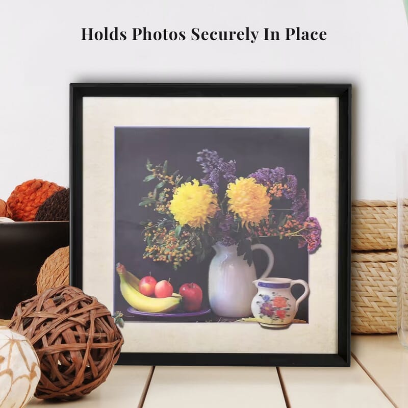 Decorative Flower Photo Frame