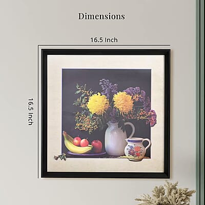 Decorative Flower Photo Frame